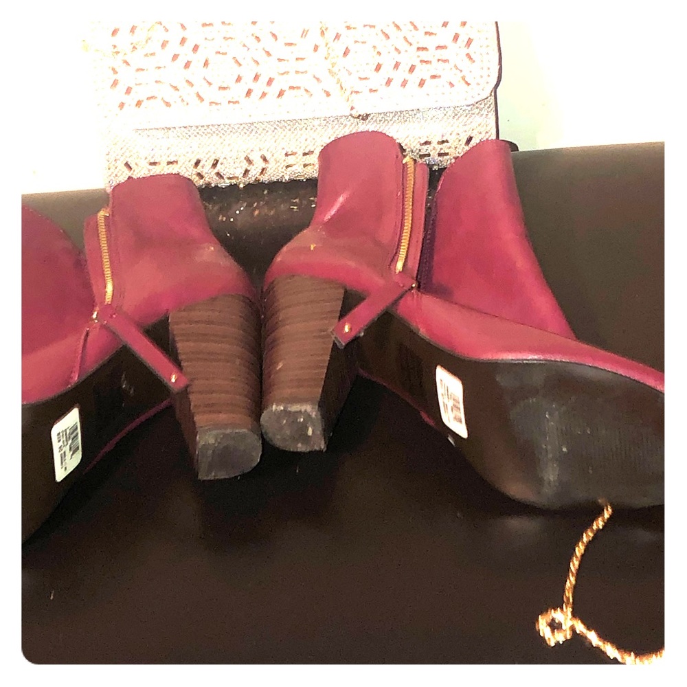 Burgundy Boot